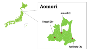 Aomori map