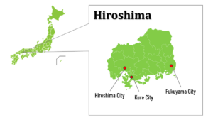 Hiroshima map