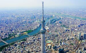 世界で一番高いタワーとしてギネス世界記録にも認定されている「東京スカイツリー」 
