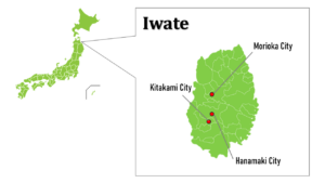 Iwate map