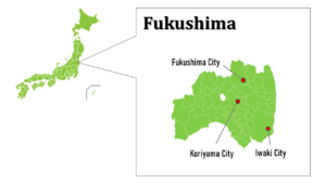 Fukushima map