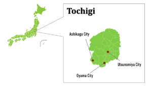 tochigi map