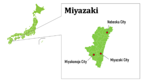 miyazaki map