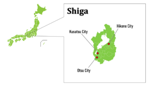 shiga map