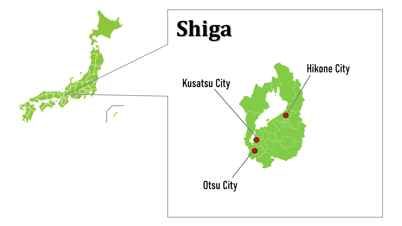 shiga map