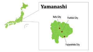 yamanashi map