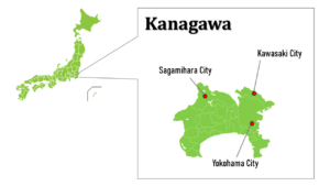 kanagawa map