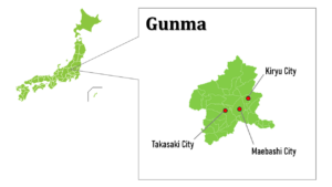 gunma map