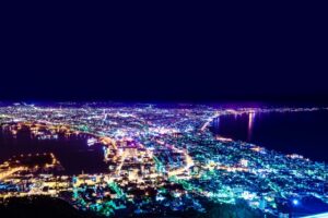 「百万ドルの夜景」とも称される函館の夜景