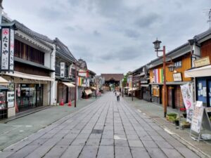 信州善光寺の仲見世通り