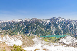 立山アルペンルート 大観峰から望む風景