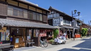 江戸の情緒を今に残す小江戸川越のレトロな町並み