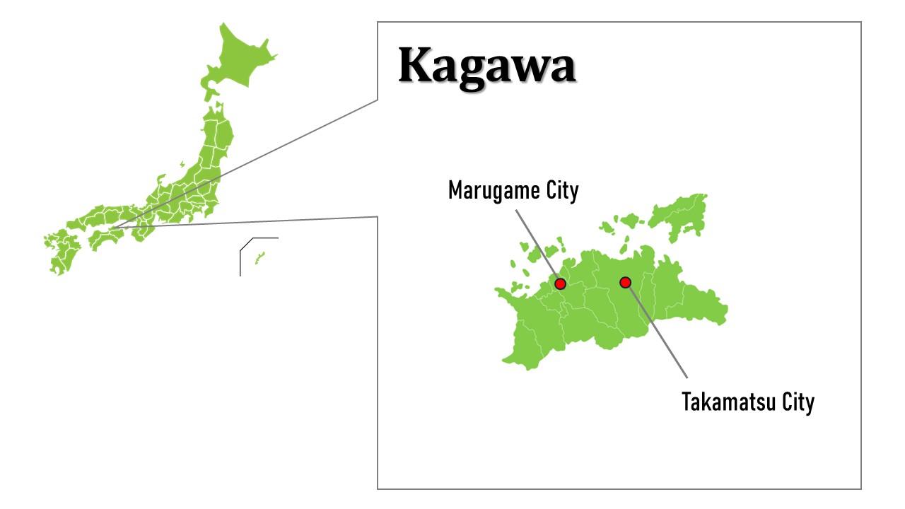 kagawa map
