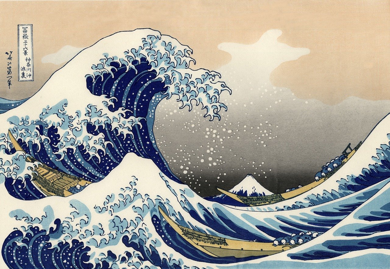 富嶽三十六景「神奈川沖浪裏」