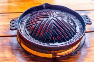 ジンギスカン鍋