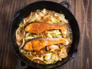 鮭のちゃんちゃん焼き