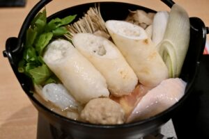 秋田名物　きりたんぽ鍋